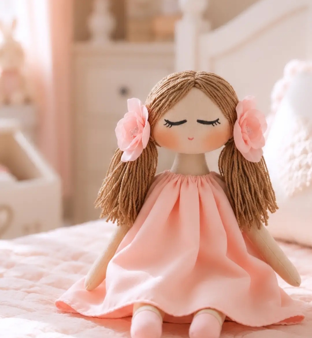 عروسک پارچه ای دخترانه