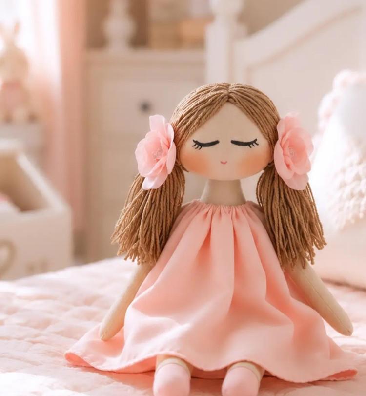 عروسک پارچه ای دخترانه