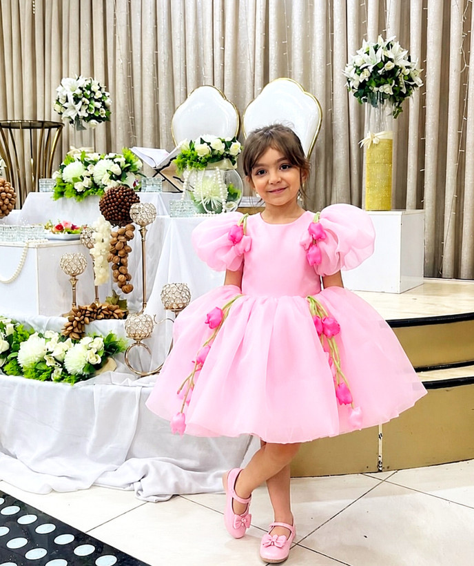 لباس مجلسی دخترانه لاله